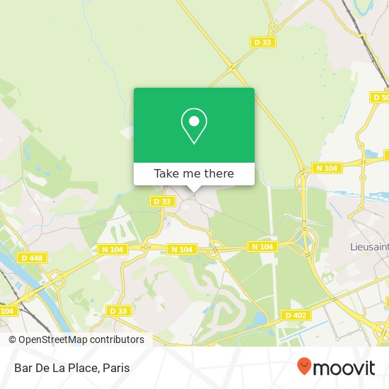 Mapa Bar De La Place