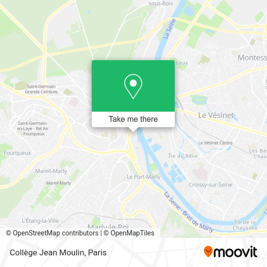 Collège Jean Moulin map