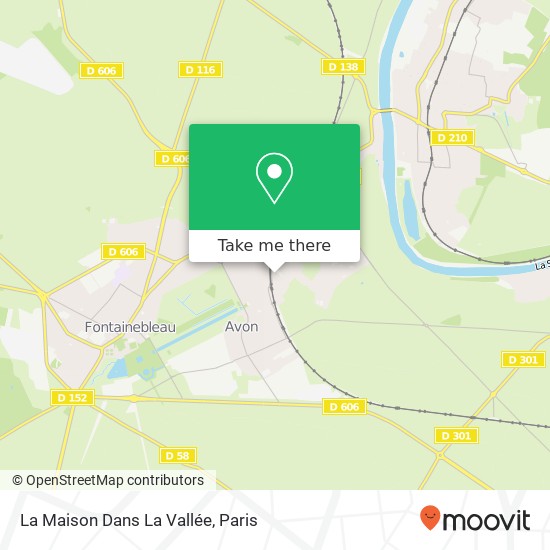 La Maison Dans La Vallée map