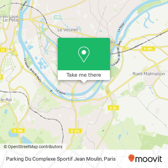 Parking Du Complexe Sportif Jean Moulin map