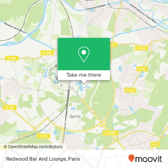 Mapa Redwood Bar And Lounge