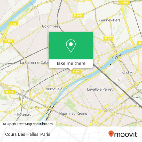 Cours Des Halles map