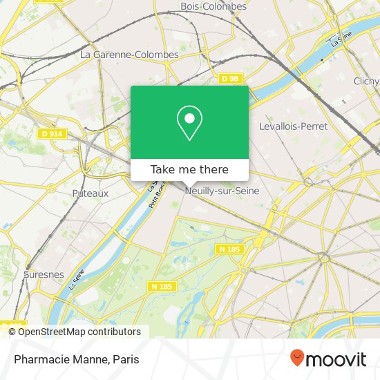 Pharmacie Manne map