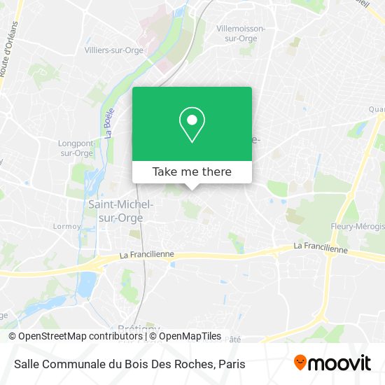 Salle Communale du Bois Des Roches map