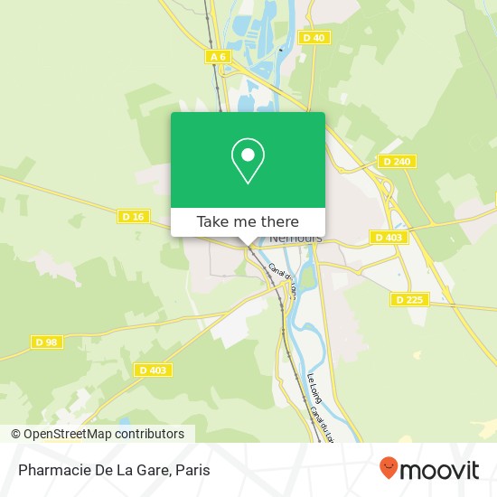 Mapa Pharmacie De La Gare