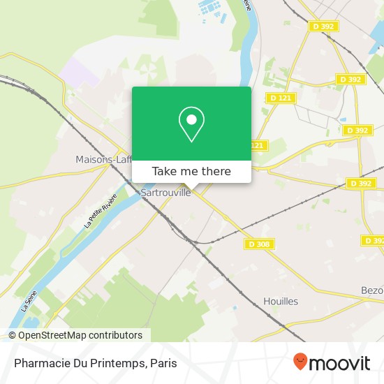 Mapa Pharmacie Du Printemps