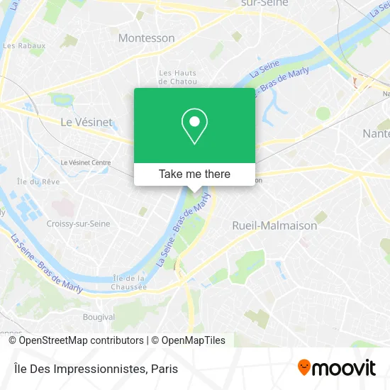 Île Des Impressionnistes map
