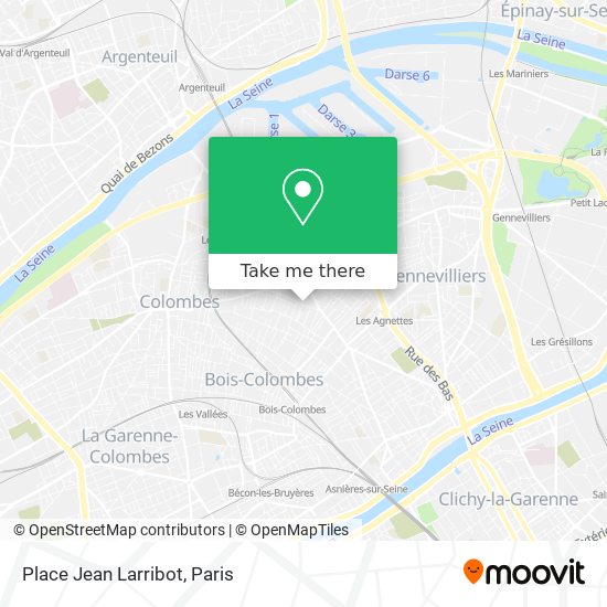 Mapa Place Jean Larribot