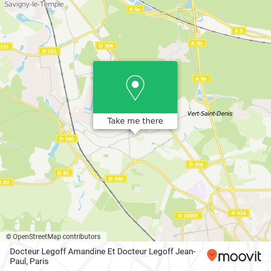 Docteur Legoff Amandine Et Docteur Legoff Jean-Paul map