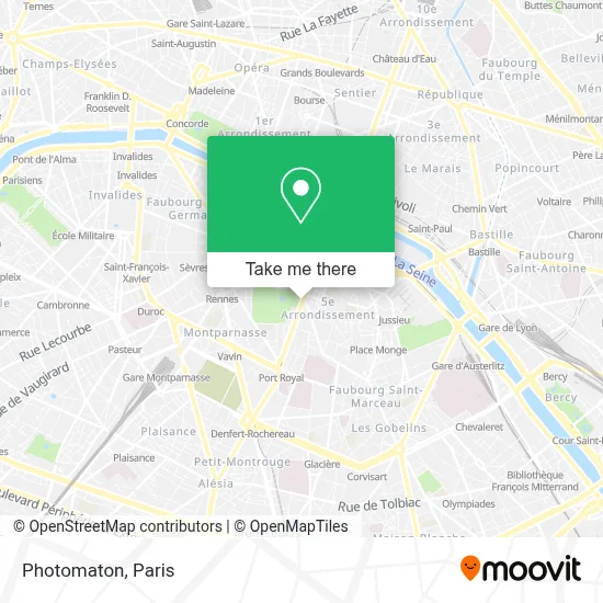 Photomaton map