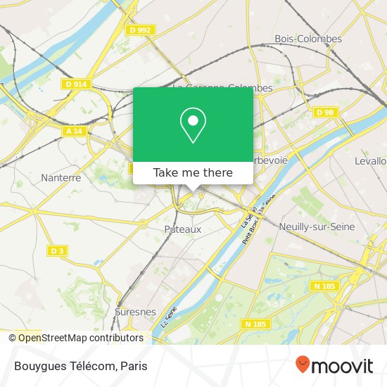 Bouygues Télécom map