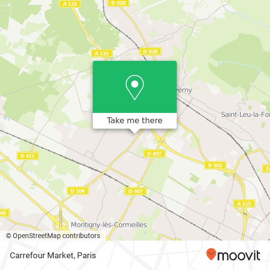 Carrefour Market map