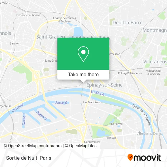 Sortie de Nuit map
