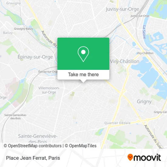 Place Jean Ferrat map