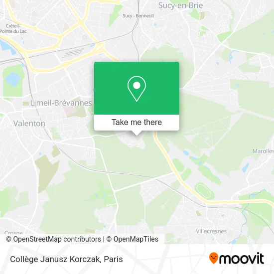 Collège Janusz Korczak map