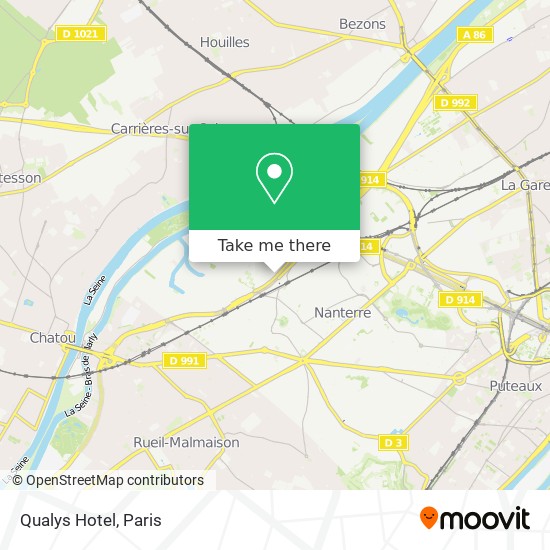 Qualys Hotel map