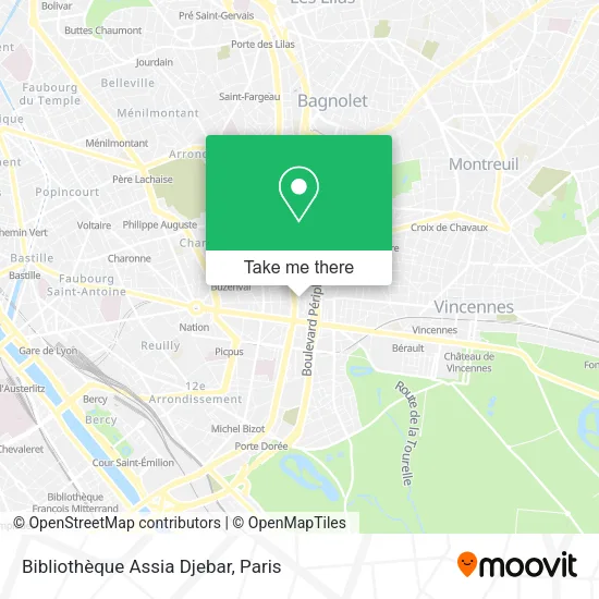 Bibliothèque Assia Djebar map