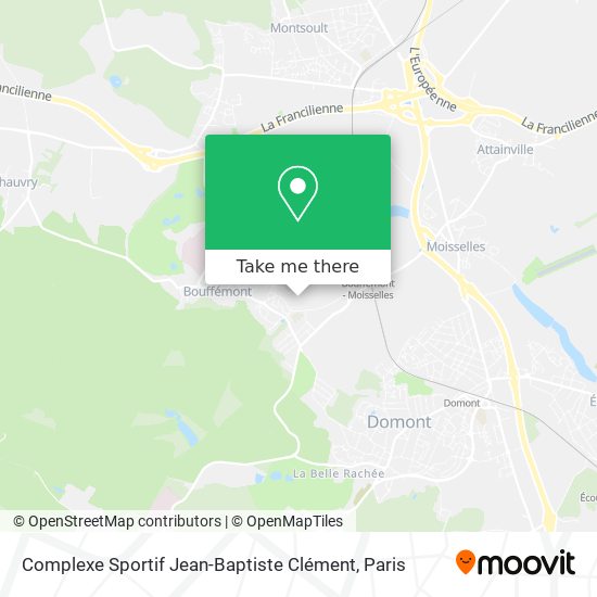 Complexe Sportif Jean-Baptiste Clément map