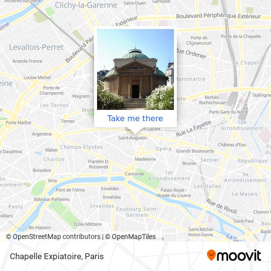 Chapelle Expiatoire map