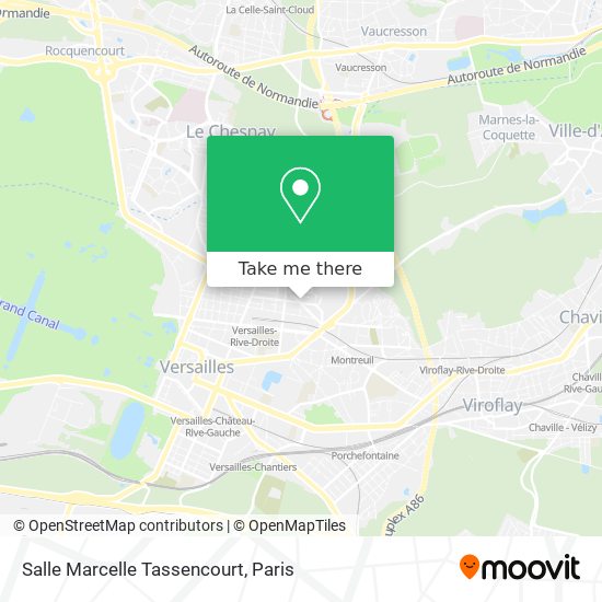 Salle Marcelle Tassencourt map