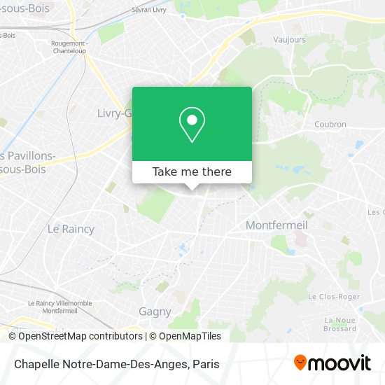 Chapelle Notre-Dame-Des-Anges map