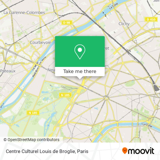 Centre Culturel Louis de Broglie map