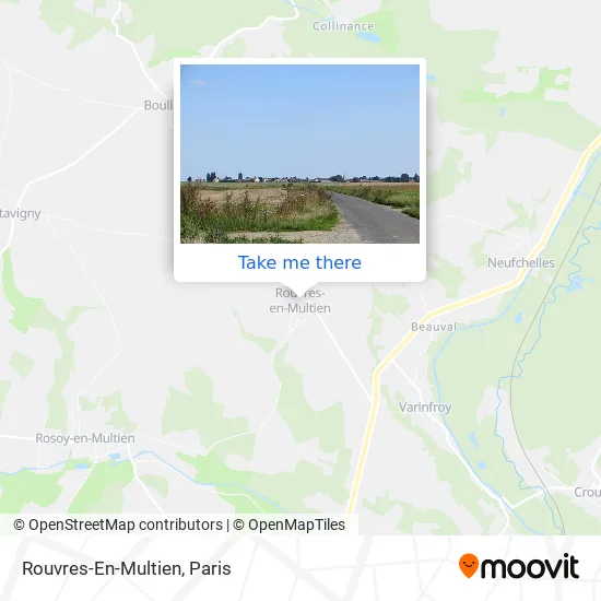 Rouvres-En-Multien map