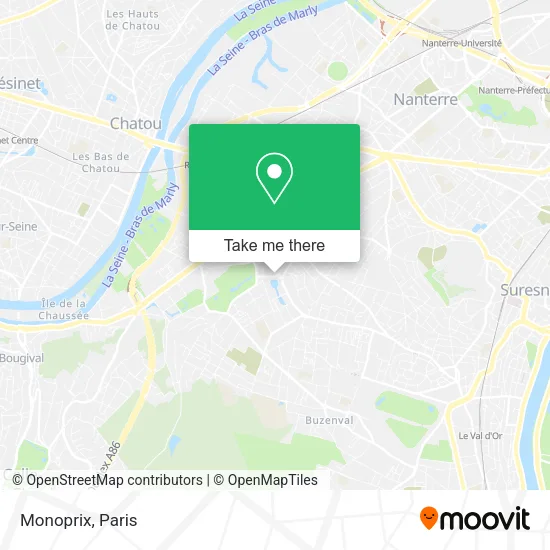 Monoprix map