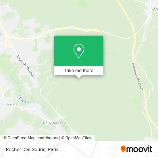 Rocher Des Souris map