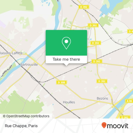 Rue Chappe map