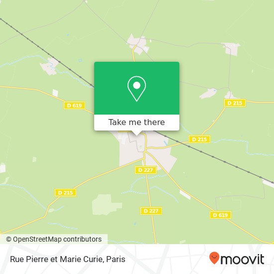 Rue Pierre et Marie Curie map
