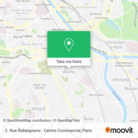 2. Rue Robespierre - Centre Commercial map