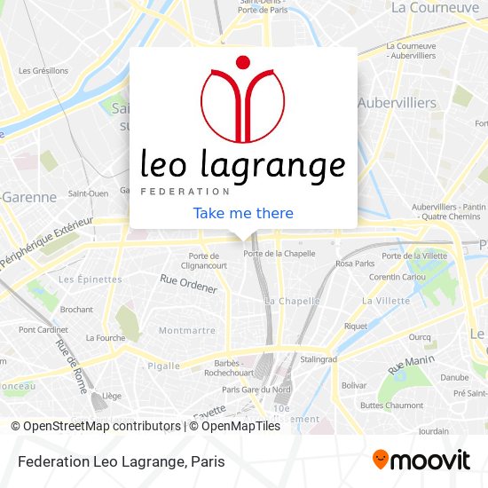 Mapa Federation Leo Lagrange