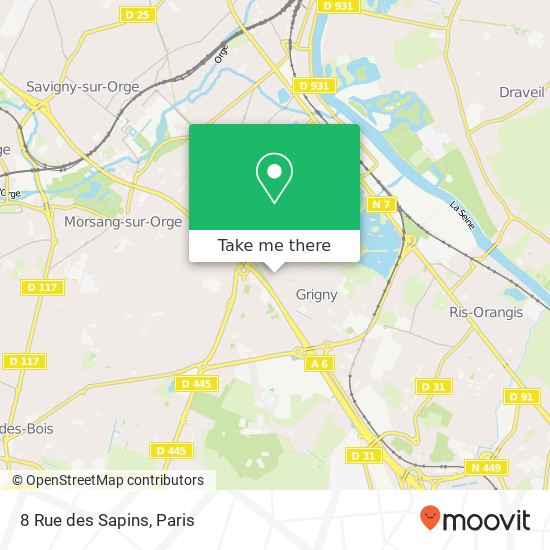 8 Rue des Sapins map