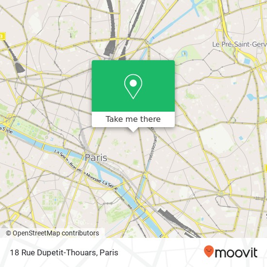 18 Rue Dupetit-Thouars map