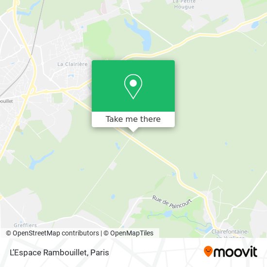 L’Espace Rambouillet map