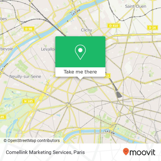 Comellink Marketing Services map