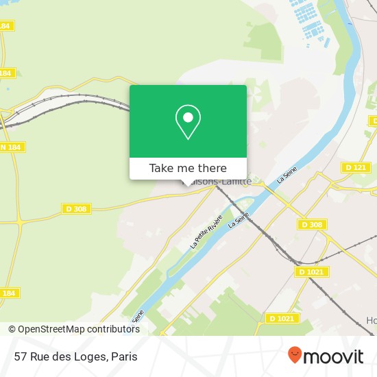 57 Rue des Loges map