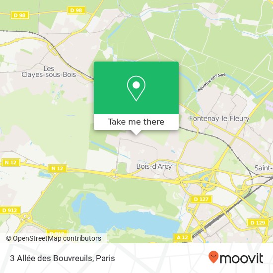 3 Allée des Bouvreuils map