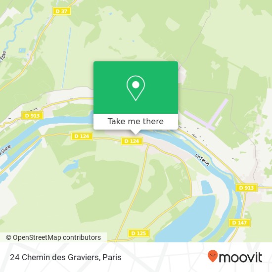 24 Chemin des Graviers map