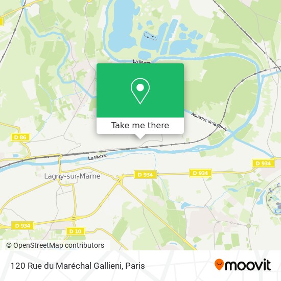 120 Rue du Maréchal Gallieni map