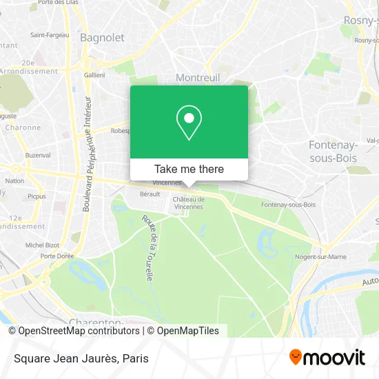 Square Jean Jaurès map