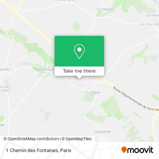 1 Chemin des Fontaines map