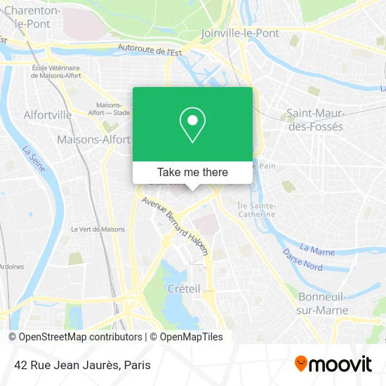 42 Rue Jean Jaurès map