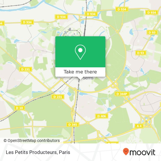 Les Petits Producteurs map