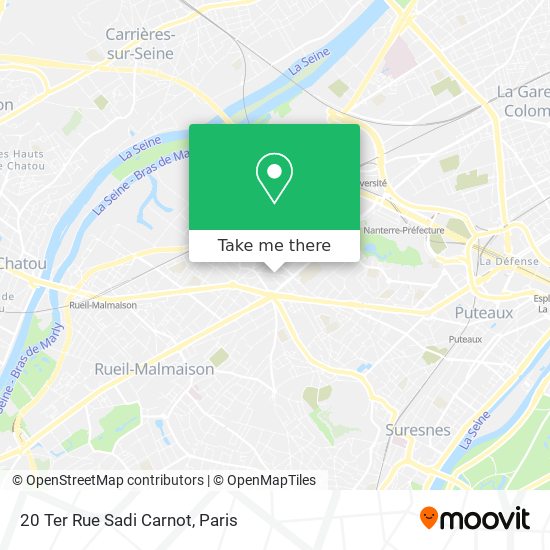 20 Ter Rue Sadi Carnot map