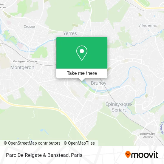 Parc De Reigate & Banstead map