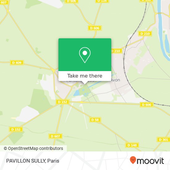 PAVILLON SULLY map