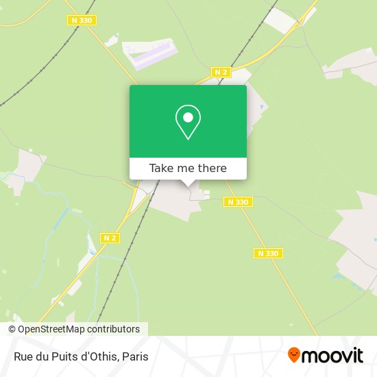 Mapa Rue du Puits d'Othis