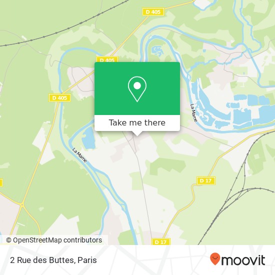 2 Rue des Buttes map